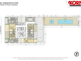 Foto 53 de Apto Crédito, a Estrenar en Boedo. Venta Departamento de 2 Ambientes con Balcón Terraza