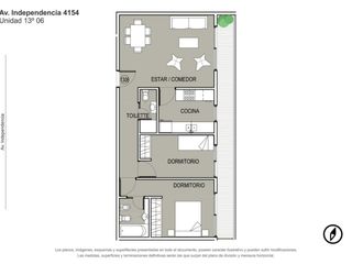 Foto 28 de Apto Crédito. Venta Departamento a Estrenar de 3 Ambientes con Balcón En Boedo