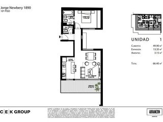 Foto 3 de Black Newbery - Las Cañitas - Edificio Full amenities - 2 ambientes