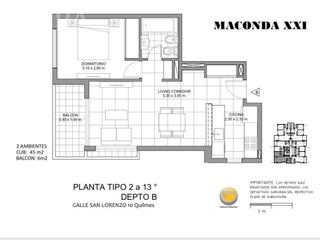 Foto 18 de Venta departamento 2 ambientes con cochera en Quilmes