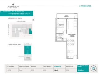 Foto 12 de Excelente 2 amb Gran balcón Opcional Cochera Full amenities