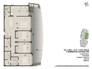 Foto 45 de Venta departamento a estrenar con balcón, parrilla y cochera - Nordelta