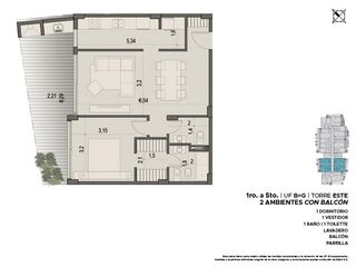 Foto 67 de Venta departamento a estrenar con balcón, parrilla y cochera - Nordelta