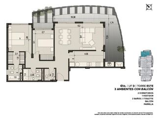 Foto 71 de Venta departamento a estrenar con balcón, parrilla y cochera - Nordelta