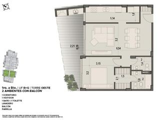 Foto 58 de Venta departamento a estrenar con balcón, parrilla y cochera - Nordelta