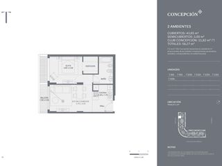 Foto 20 de Departamento de 2 ambientes en alquiler amoblado en Concepción Palermo