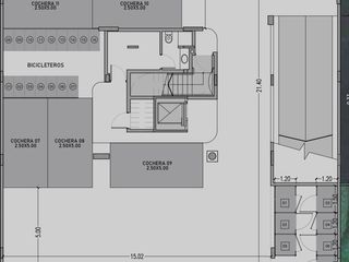 Foto 12 de Departamento en venta de 3 ambientes en  Villa Urquiza. Cochera, terraza, jacuzzi. Parrilla