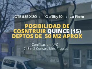 Foto 4 de Terreno - Lote - 8.85 x 20 -  Ideal Constructora - Superficie: 176 M2 - La Plata