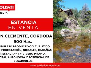 Foto 1 de ESTANCIA EN SAN CLEMENTE, CBA, EQUIPADA PARA EL TURISMO.