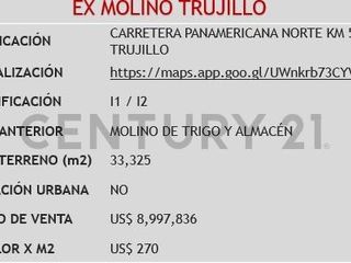 Foto 4 de VENDO LOCAL INDUSTRIAL EN TRUJILLO - MOLINO DE TRIGO Y ALMACEN