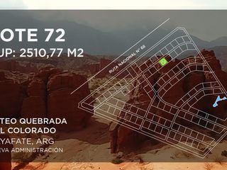 Foto 8 de Â¡Lote Exclusivo en Quebrada del Colorado, a Minutos de Cafayate! | Oportunidad de Inversion con Financiacion y Posesion Inmediata