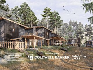 Foto 9 de Venta Casa Villa La Angostura 122m2 cubiertos  en pozo, vista parcial al lago 3 dormitorios Villa Correntoso