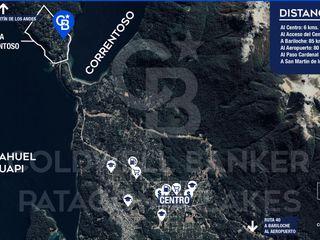 Foto 37 de Venta Casa Villa La Angostura 122m2 cubiertos  en pozo, vista parcial al lago 3 dormitorios Villa Correntoso