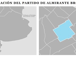 Foto 2 de Fracción de Terreno de 8 has. sobre afalto, apto loteo en Don Orione, Almirante Brown