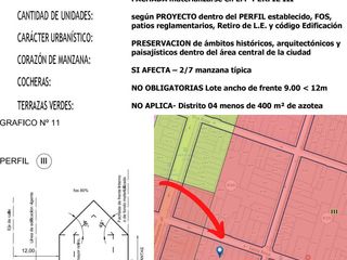 Foto 3 de INMUEBLE APTO EDIFICIO EXC UBICACION * 385 Mts2 terreno * 2418 mts2 construibles