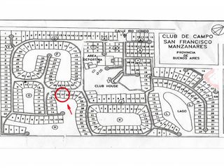 Foto 7 de Venta de terreno 1101m2  en Club de Campo San Francisco, Manzanares, Pilar