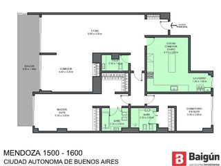 Foto 54 de Departamento de 3 ambientes en venta en Belgrano