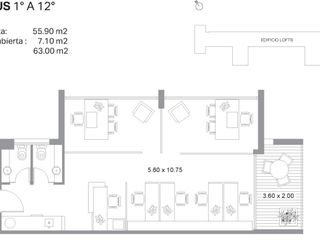 Foto 22 de Oficina tipo loft  con amenities en Quartier Puerto Retiro.
