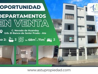Foto 1 de VENTA DEPARTAMENTO 2DO PISO URB ALPAMAYO ATE