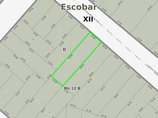 Foto 3 de Lote en venta con casa a reciclar, Carlos Pellegrini N°154 entre Italia y Don Bosco, Escobar centro