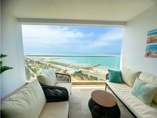 Foto 2 de APARTAMENTO EN VENTA EN CARTAGENA PARA RENTAS CORTAS CON VISTA AL MAR