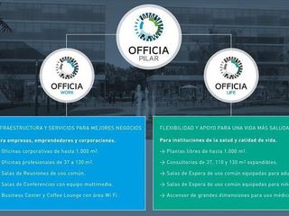 Foto 11 de Oficina en Venta con renta, Officia Pilar - Edificio Work