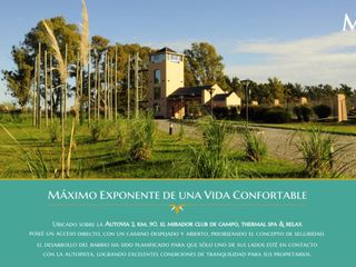 Foto 23 de Lote en Venta en EL MIRADOR Club de Campo Thermal Spa - Relax
