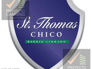 Foto 1 de Lote terreno en Venta en Canning Saint Thomas Chico