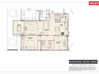 Foto 36 de Departamento 3 ambientes al frente en venta - URBAN ACHA - Urquiza R