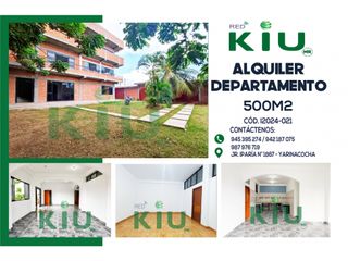 Foto 1 de i2024-022 - ALQUILER DEPARTAMENTO EN ESTRENO PRIMER PISO – CALLERIA