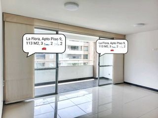 Foto 6 de SE VENDE Apartamento Esquinero Piso 9 en La Flora / JV