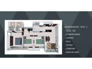 Foto 14 de Venta de Apartamentos en Popayán, en Ed. Monet, sector Campobello