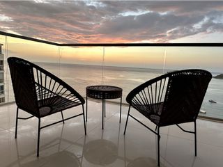 Foto 1 de ARRIENDO APARTAMENTO AMOBLADO FRENTE AL MAR EN SANTA MARTA