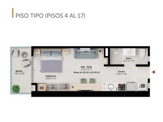 Foto 3 de Venta de loft en Reserva del mar Bello horizonte, Santa Marta