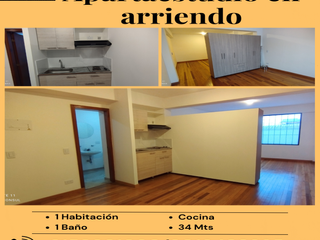 Foto 1 de Arriendo Apartaestudio, Polo, Barrios Unidos