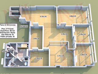 Foto 19 de Oportunidad - Retiro - Piso Oficina al Frente Sup 98m2 u$s199.900