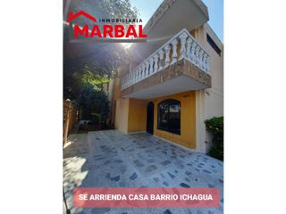 Foto 1 de SE ARRIENDA CASA BARRIO ICHAGUA