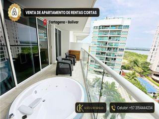 Foto 1 de APARTAMENTO EN VENTA EN CARTAGENA PARA RENTAS CORTAS CON JACUZZI