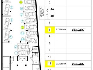 Foto 6 de Venta Cochera cubierta a estrenar en Boedo - 12 m²