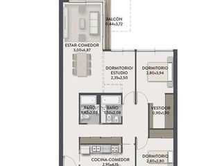 Foto 29 de DEPARTAMENTO EN VENTA A ESTRENAR DE 2 AMBIENTES EN ALMAGRO CON AMENITIES FINANCIACIÓN OPORTUNIDAD