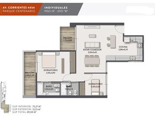 Foto 41 de DEPARTAMENTO EN VENTA A ESTRENAR DE 2 AMBIENTES EN ALMAGRO CON AMENITIES FINANCIACIÓN OPORTUNIDAD