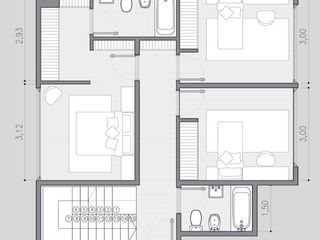 Foto 14 de PENTHOUSE 4 AMBIENTES CON TERRAZA PRIVADA, PILETA Y PARRILLA - VENTA NUÑEZ BELGRANO