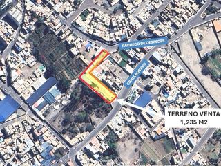 Foto 1 de VENTA TERRENO 1,235 M2 EN TACNA