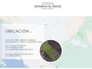 Foto 18 de Venta lotes Country Estancia el Rocio, RN 229, Km100