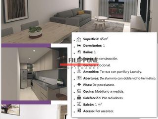 Foto 5 de Departamento en venta de 1 dormitorio en Pacífico