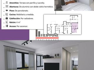 Foto 6 de Departamento en venta de 1 dormitorio en Pacífico