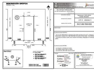 Terreno en  venta  calle godoy y casilda lote manzana 13