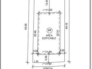 Foto 2 de Azzurra tortugas - Lote - 875m2 - financiado