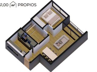 Foto 1 de VENTA DEPARTAMENTO EN POZO SOBRE OLAECHEA