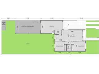 Foto 3 de CASA 3 AMBIENTES VENTA LOBOS CON JARDIN Y QUINCHO